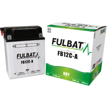 Akumulator Fulbat YB12C-A DRY FB12C-A 12V 12.6Ah 155A